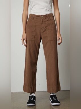 Velvet By Graham & Spencer Vera Pant Brown